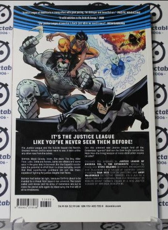 JUSTICE LEAGUE OF AMERICA VOL.1 THE EXTREMISTS GRAPHIC NOVEL TRADEBACK DC COMICS NM 2017