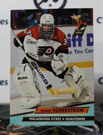 1992-93 FLEER ULTRA  TOMMY SODERSTROM # 160  PHILADELPHIA FLYERS NHL HOCKEY CARD