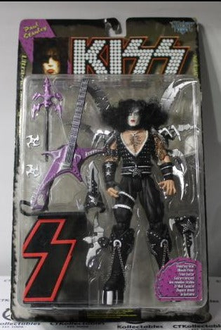 KISS PAUL STANLEY ACTION FIGURE BY TODD McFARLANE RARE CANADIAN TOY WITH ENGLISH & FRENCH 1997