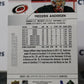 2021-22 UPPER DECK FREDERIK ANDERSEN # 533 CAROLINA HURRICANES NHL HOCKEY TRADING CARD