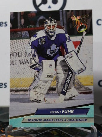 1992-93 FLEER ULTRA  GRANT FUHR # 210  TORONTO MAPLE LEAFS NHL HOCKEY CARD