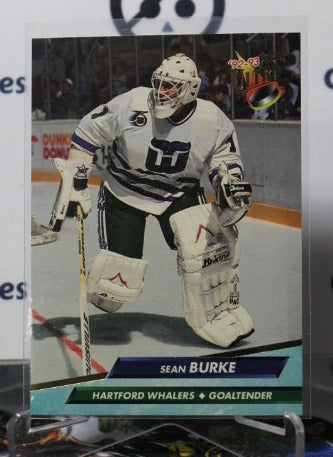 1992-93 FLEER ULTRA SEAN BURKE # 68  HARTFORD WHALERS NHL HOCKEY CARD