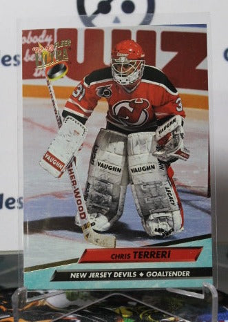 1992-93 FLEER ULTRA CHRIS TERRERI # 120 NEW JERSEY DEVILS NHL HOCKEY CARD