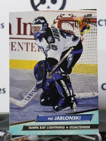 1992-93 FLEER ULTRA PAT JABLONSKI # 202 TAMPA BAY LIGHTNING NHL HOCKEY CARD