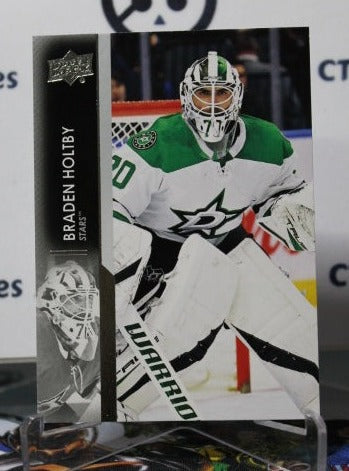 2021-22 UPPER DECK BRADEN HOLTBY # 556 DALLAS STARS NHL HOCKEY CARD