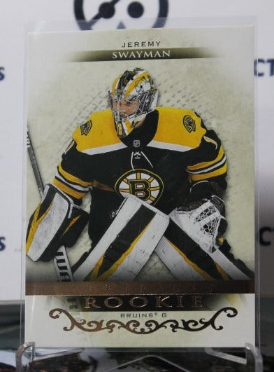 2021-22 UPPER DECK ARTIFACTS JEREMY SWAYMAN # 163 ROOKIE ROSE GOLD  BOSTON BRUINS  NHL HOCKEY CARD