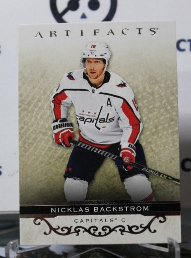 2021-22 UPPER DECK ARTIFACTS NICKLAS BACKSTROM # 59 SILVER WASHINGTON CAPITALS HOCKEY CARD