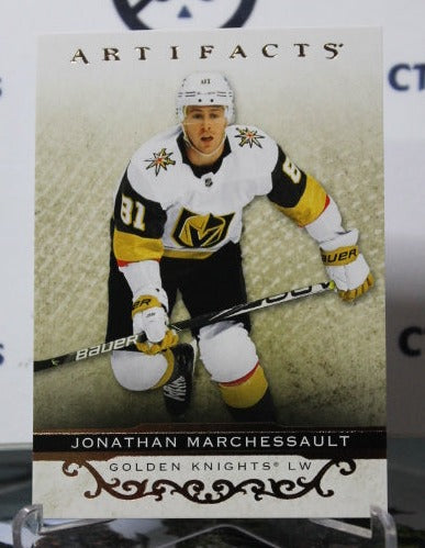 2021-22 UPPER DECK ARTIFACTS JONATHAN MARCHESSAULT # 14 ROSE GOLD NHL GOLDEN KNIGHTS HOCKEY CARD