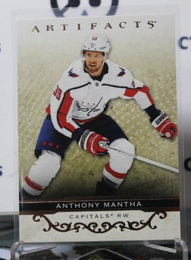 2021-22 UPPER DECK ARTIFACTS ANTHONY MANTHA # 41 ROSE GOLD WASHINGTON CAPITALS HOCKEY CARD