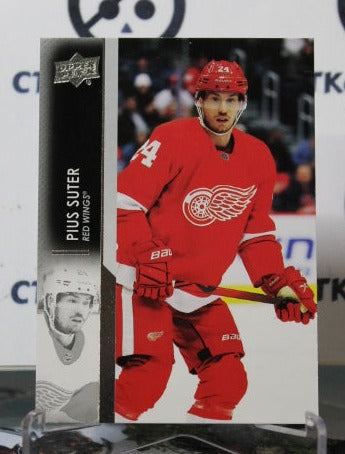 2021-22 UPPER DECK PIUS SUTER # 563 ROOKIE DETROIT RED WINGS NHL HOCKEY TRADING CARD