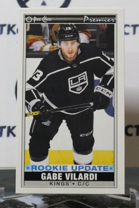 2021-22 O-PEE CHEE PREMIER GABE VILARDI # P-43 ROOKIE UPDATE TALLBOYS  L A KINGS NHL  HOCKEY CARD