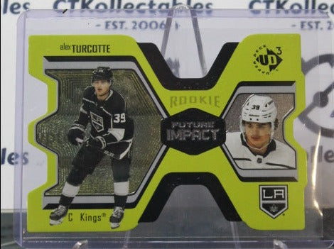 2021-22 UPPER DECK ALEX TURCOTTE # UD3-39 ROOKIE FUTURE IMPACT 0936/1000 L A KINGS NHL HOCKEY CARD