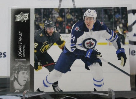 2021-22 UPPER DECK LOGAN STANLEY # 665 ROOKIE WINNIPRG JETS HOCKEY CARD