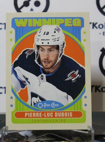 2021-22 O-PEE CHEE PIERRE-LUC DUBOIS # 471 RETRO  WINNIPEG JETS HOCKEY CARD