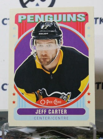 2021-22  O-PEE-CHEE  JEFF CARTER # 182 RETRO PITTSBURGH PENGUINS NHL HOCKEY CARD