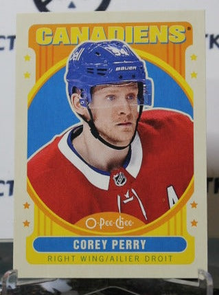 2021-22 O-PEE-CHEE COREY PERRY # 233 RETRO MONTREAL CANADIENS HOCKEY CARD