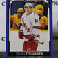 2021-22 O-PEE-CHEE TEUVO TERAVAINEN # 395 BLUE CAROLINA HURRICANES NHL HOCKEY TRADING CARD