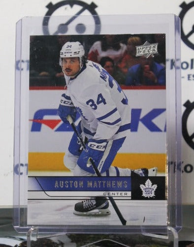 2021-22 UPPER DECK AUSTON MATTHEWS # T-67 TORONTO MAPLE LEAFS HOCKEY CARD