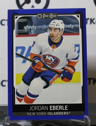 2021-22 O-PEE-CHEE  JORDAN EBERLE # 54 BLUE  NEW YORK ISLANDERS NHL HOCKEY CARD