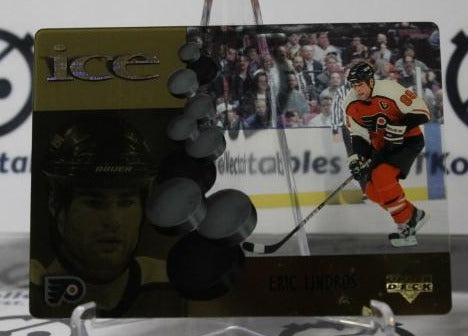 ERIC LINDROS # McD10  UPPER DECK McDONALDS 1998-99 PHILADELPHIA FLYERS NHL HOCKEY TRADING CARD