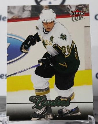 ERIC LINDROS # 136 FLEER ULTRA 2007-08 DALLAS STARS NHL HOCKEY TRADING CARD