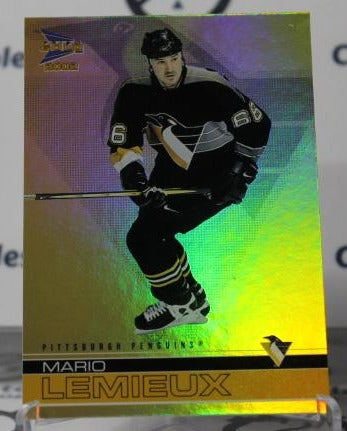 MARIO LEMIEUX # 31 PACIFIC McDONALD'S  2001-02 PITTSBURGH PENGUINS NHL HOCKEY TRADING CARD