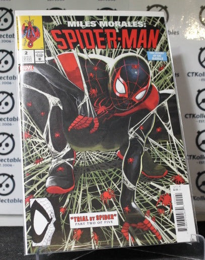 MILES MORALES SPIDER-MAN  # 2 CLASSIC HOMAGE VARIANT EDITION  MARVEL COMIC BOOK 2023