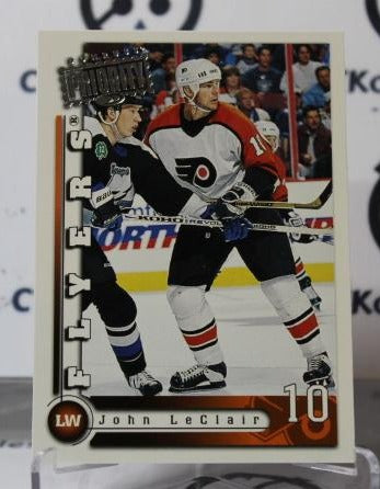 JOHN LeCLAIR # 132 DONRUSS 1997-98 PHILADELPHIA FLYERS NHL HOCKEY TRADING CARD