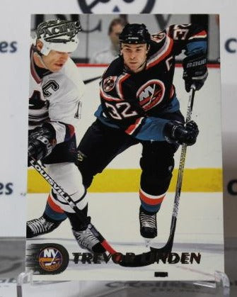 TREVOR LINDEN # 32 PACIFIC 1998-99 NEW YORK ISLANDERS NHL HOCKEY TRADING CARD