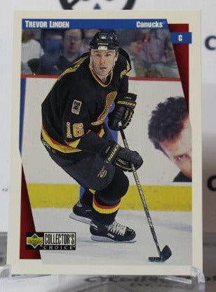 TREVOR LINDEN # 259 UPPER DECK 1997-98 VANCOUVER CANUCKS NHL HOCKEY TRADING CARD