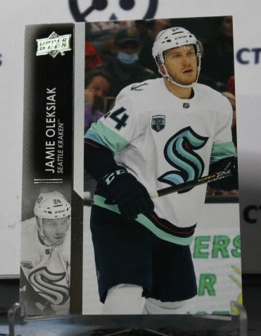 2021-22 UPPER DECK JAMIE OLEKSIAK # 402  NHL SEATTLE KRAKEN HOCKEY CARD