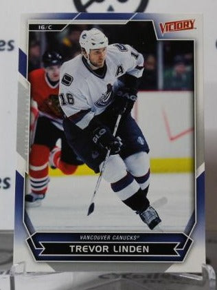 TREVOR LINDEN # 136 UPPER DECK 2007-08 VANCOUVER CANUCKS NHL HOCKEY TRADING CARD