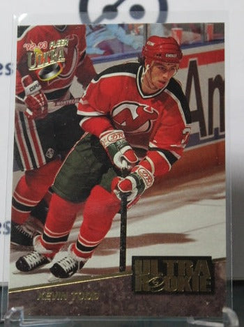 1992-93 FLEER ULTRA KEVIN TODD # 8 OF 8 ULTRA ROOKIE NEW JERSEY DEVILS  NHL HOCKEY TRADING CARD