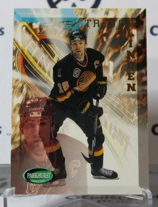 TREVOR LINDEN # 209 PARKHURST 1995-96 VANCOUVER CANUCKS NHL HOCKEY TRADING CARD