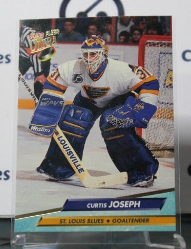 1992-93 FLEER ULTRA  CURTIS JOSEPH # 188  ST. LOUIS BLUES NHL HOCKEY CARD