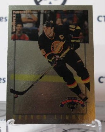 TREVOR LINDEN # 45 TOPPS CHROME 1996-97 VANCOUVER CANUCKS NHL HOCKEY TRADING CARD