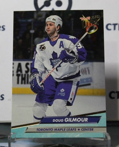 1992-93 FLEER ULTRA  DOUG GILMOUR # 211  TORONTO MAPLE LEAFS NHL HOCKEY CARD