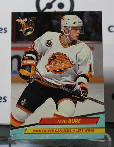 1992-93  FLEER ULTRA PAVEL BURE # 219  VANCOUVER CANUCKS NHL HOCKEY TRADING CARD