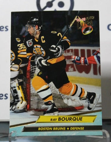 1992-93 FLEER ULTRA RAY BOURQUE # 2  BOSTON BRUINS NHL HOCKEY CARD