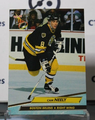 1992-93 FLEER ULTRA CAM NEELY # 7  BOSTON BRUINS NHL HOCKEY CARD