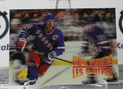 MARK MESSIER # McD-05 PINNACLE McDONALDS  1996-97 NEW YORK RANGERS NHL HOCKEY TRADING CARD