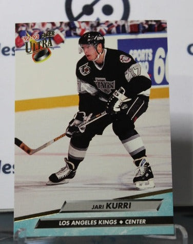 1992-93 FLEER ULTRA JARI KURRI # 85  LOS ANGELES KINGS NHL HOCKEY TRADING CARD