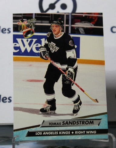 1992-93 FLEER ULTRA TOMAS SANDSTROM # 88  LOS ANGELES KINGS NHL HOCKEY TRADING CARD