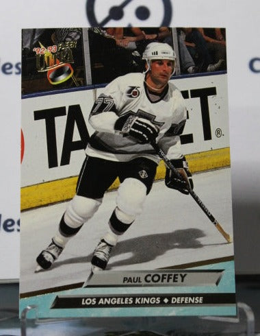 1992-93 FLEER ULTRA PAUL COFFEY # 80  LOS ANGELES KINGS NHL HOCKEY TRADING CARD