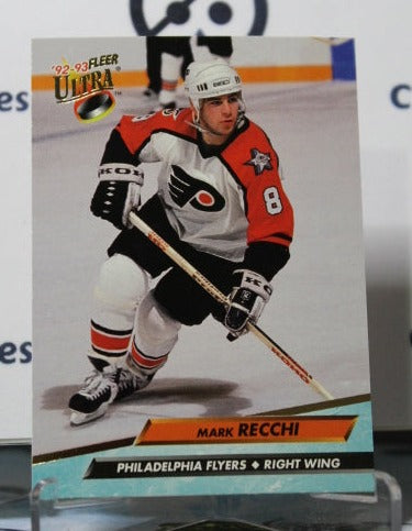 1992-93 FLEER ULTRA  MARK RECCHI  # 158  PHILADELPHIA FLYERS NHL HOCKEY  CARD