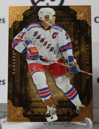 MARK MESSIER # 33 UPPER DECK ARTIFACTS 2008-09 NEW YORK RANGERS NHL HOCKEY TRADING CARD
