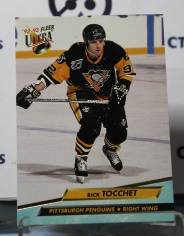 1992-93 FLEER ULTRA RICK TOCCHET # 172 PITTSBURGH PENGUINS NHL HOCKEY CARD