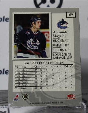 ALEXANDER MOGILNY # 69 DONRUSS ELITE 1997-98 VANCOUVER CANUCKS NHL HOCKEY TRADING CARD