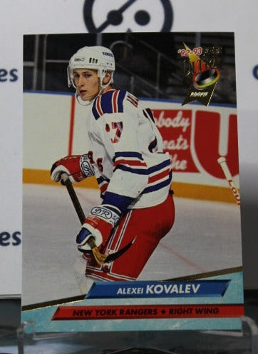 1992-93 FLEER ULTRA ALEXEI KOVALEV # 137  NEW YORK RANGERS NHL HOCKEY CARD
