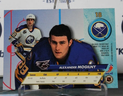 1992-93 FLEER ULTRA ALEXANDER MOGILNY # 18  BUFFALO SABRES NHL HOCKEY CARD